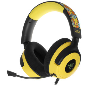Изображение товара Игровые проводные наушники Razer Kraken V4 X Pokémon Кanto наушники 7.1 виртуальный объем