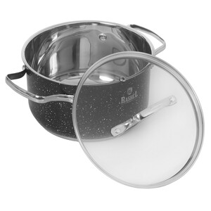 Изображение товара Кастрюля Rashel Стефани R-306v 3.6 л черный