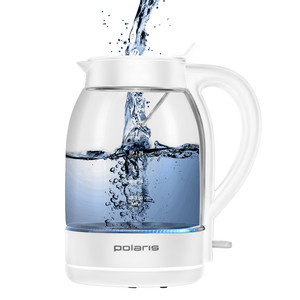 Изображение товара Электрочайник Polaris PWK 1797CGL Water Way Pro белый
