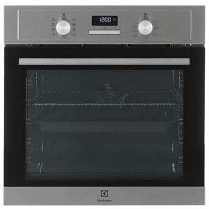 Изображение товара Электрический духовой шкаф Electrolux EOF3F00X 72л серебристый с телескопическими направляющими