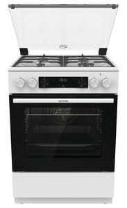 Изображение товара Комбинированная плита Gorenje GK6C44WF белая с духовкой на 71 л