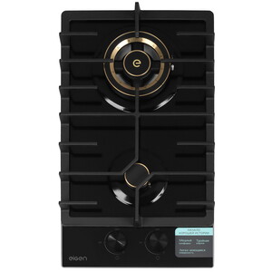 Изображение товара Газовая варочная панель Eigen GH-30M02CB 2 конфорки стекло чугун электроподжиг