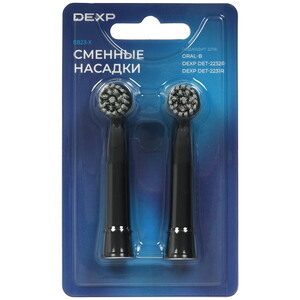 Изображение товара Набор сменных насадок DEXP EB23-X Medium для зубных щеток Braun Oral-B и DEXP