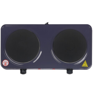 Изображение товара Компактная электрическая плита Homestar HS-1104 фиолетовая двухконфорочная