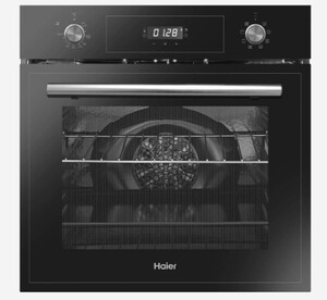 Изображение товара Электрический духовой шкаф HAIER HOD-PF08TGB 70 л черный с 8 режимами нагрева