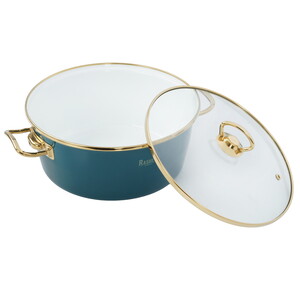 Изображение товара Кастрюля Rashel Grand R0424 4.5 л 24 см зеленый