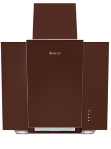 Изображение товара Вытяжка наклонная Gefest ВО 3603 Д1К коричневая 60 см мощная иSilent