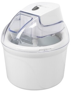 Изображение товара Мороженица Clatronic ICM 3764 weiss белая полуавтоматическая для домашнего мороженого