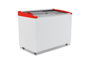 Изображение товара Морозильный ларь Frostor Gellar FG 350 E белый красный 213 л 18 кг/сутки