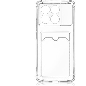 Изображение товара Накладка  BROSCORP для POCO X6 Pro/ Xiaomi Redmi K70E прозрачный