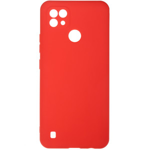 Изображение товара Накладка Zibelino Soft Matte для realme C21 красная защитная