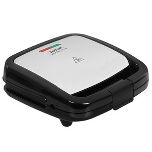 Изображение товара Вафельница Tefal Waffle Time WD170D38 серебристая для венских вафель