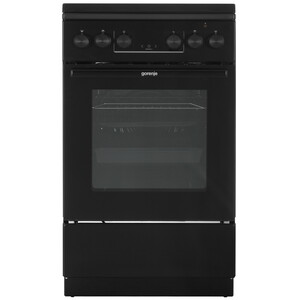 Изображение товара Комбинированная плита Gorenje GK5C42BF с электросушкой и газовыми конфорками черная