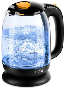 Изображение товара Электрочайник Kitfort КТ-625-4 желтый 1.7 л 2200 Вт автоматическое отключение