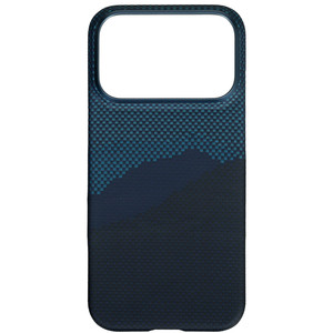 Изображение товара Pitaka Ultra-Slim Case для iPhone 17 Pro кевлар синий/голубой стильный тонкий чехол