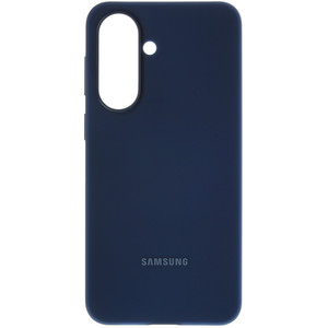 Изображение товара Накладка Samsung Silicone Case для Galaxy A57 синяя с микрофиброй