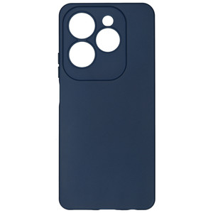Изображение товара Накладка BoraSCO Silicone Case для Infinix HOT 40 / 40 Pro защитный синий