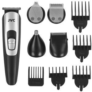 Изображение товара Машинка для стрижки JVC JHC58RS черный/серебристый