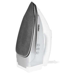 Изображение товара Утюг Haier HI-502 белый мощный паровой и сухой режимы система защиты от накипи