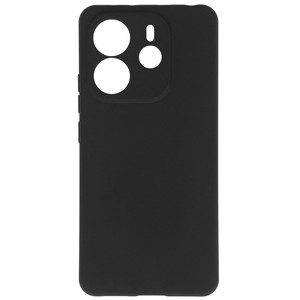 Изображение товара Накладка Zibelino Soft Matte для Xiaomi Redmi Note 14 черный защитная эластичная