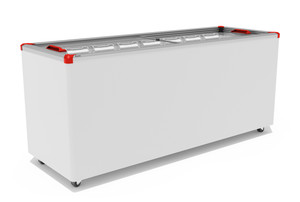 Изображение товара Морозильный ларь Frostor Gellar FG 700 C белый красный 433 л