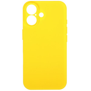 Изображение товара Накладка Zibelino Soft Matte для Apple iPhone 16 желтая защитная
