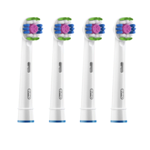 Изображение товара Набор сменных насадок Braun Oral-B EB18 3D White для эффективной чистки зубов