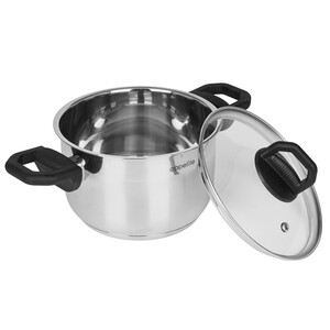 Изображение товара Кастрюля Appetite Бетти 1.9 л 16 см серый