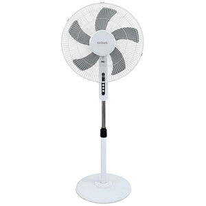 Изображение товара Timberk T-SF1610 — напольный вентилятор 45 Вт, 4200 м³/ч, 3 скорости, 90° поворот