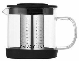 Изображение товара Чайник заварочный Galaxy Line GL9360, 0.6 л, прозрачный