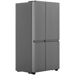 Изображение товара Холодильник Side by Side   Hisense RS840N4AIF серебристый