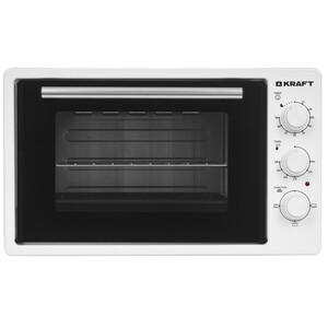Изображение товара Мини-печь Kraft KN-MO 3900 FW белая 39 литров электрическая с таймером