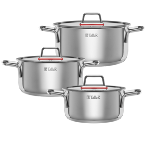 Изображение товара Набор кастрюль TalleR Тенденси TR-17270 из нержавеющей стали
