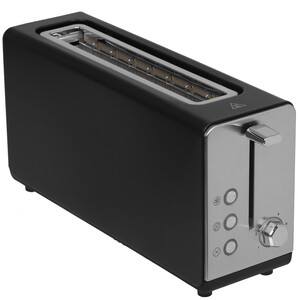 Изображение товара Тостер DEXP DT-M1300L Slim черный для быстрого и равномерного поджаривания хлеба
