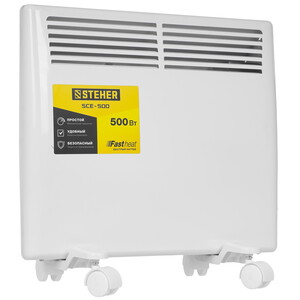 Изображение товара Электрический конвектор STEHER SCE-500 500 Вт настенный и напольный
