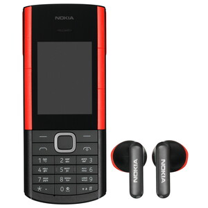 携帯電話本体 Nokia 5710 XpressAudio Купить Сотовый телефон Nokia 5710 XpressAudio черный/красный в