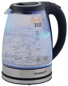 Изображение товара Электрочайник Scarlett SC-EK27G36 черный