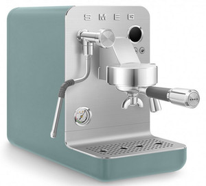 Изображение товара Кофеварка рожковая Smeg EMC02EGMEU зелёная