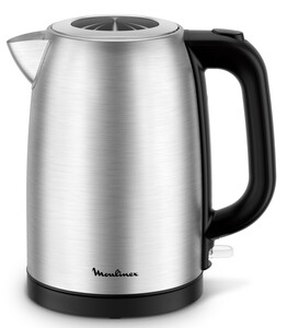 Изображение товара Электрочайник Moulinex BY1R0DF0 серый 1.7 л мощность 2200 Вт с автоотключением