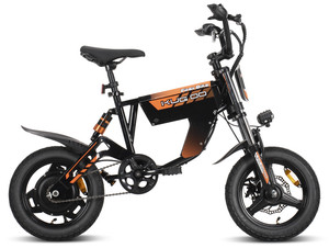 ЭлектровелосипедKugooFirstBikeчерный