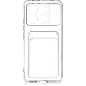 Изображение товара Накладка  BROSCORP для POCO X6 Pro/ Xiaomi Redmi K70E прозрачный