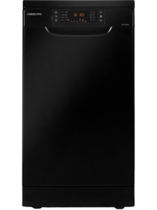 Изображение товара Посудомоечная машина HIBERG F48 1030 B черный, 10 комплектов, защита от протечек
