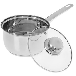 Изображение товара Ковш Appetite Greta 1.7 л нержавеющая сталь с крышкой для индукционных плит