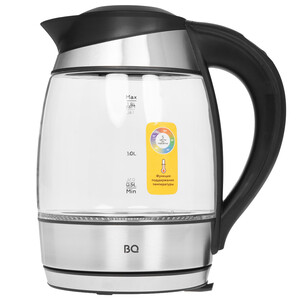 Изображение товара Электрочайник BQ KT1735G серебристый с функцией автовыключения