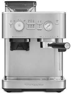 Изображение товара Рожковая кофеварка KitchenAid 5KES6551ESX с функциями эспрессо и капучино