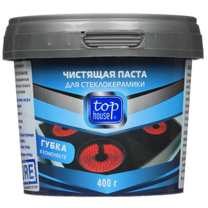 Изображение товара Чистящее средство Top House 180636 для стеклокерамических и варочных поверхностей