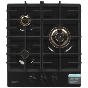 Изображение товара Газовая варочная поверхность Eigen GH-45M02CB с электроподжиг и системой газ-контроля