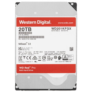 Купить 20 ТБ Жесткий диск WD Red Pro [WD201KFGX] в интернет