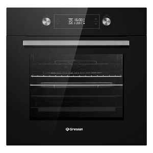 Изображение товара Электрический духовой шкаф Gressel RU6ES7769000 черный с 10 режимами и конвекцией