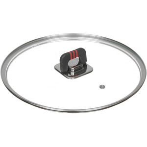 Изображение товара Крышка для кастрюли и сковороды Rondell Stripes RDA-1621 26 см стекло нержавейка
